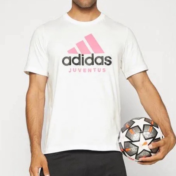 NWT - Adidas Juventus DNA Men’s T Shirt - Size L - Picture 2 of 9